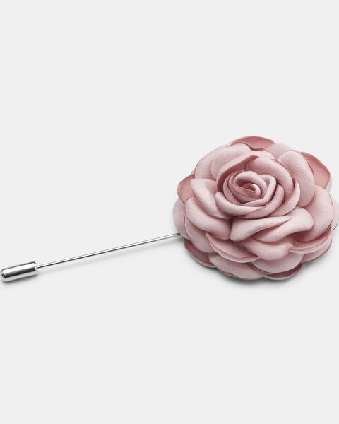 Acera Lapel Pin, Dusty Pink, hi-res